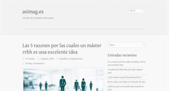 Desktop Screenshot of nivelsiete.asimag.es