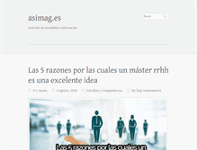 Tablet Screenshot of nivelsiete.asimag.es